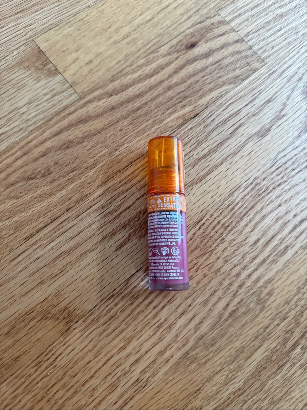 NYX duck plump strike a rose lipgloss